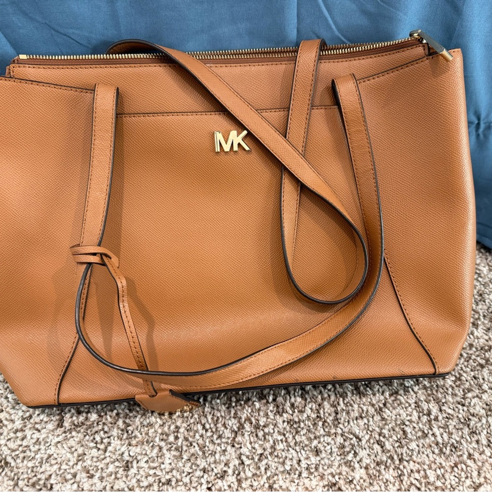 Michael Kors Brown Leather Tote